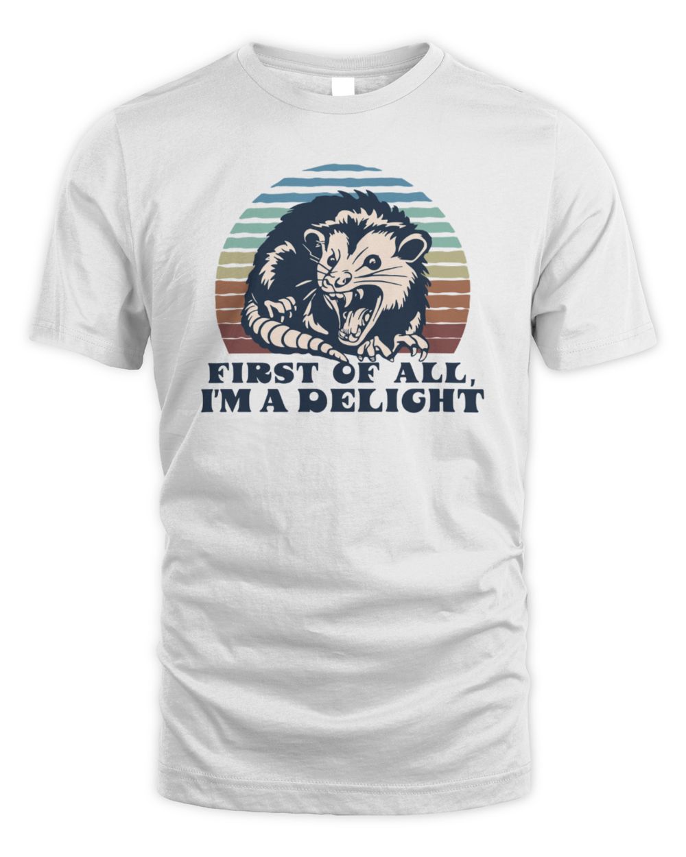 Delightful Unhinged Possum Tee Shirt