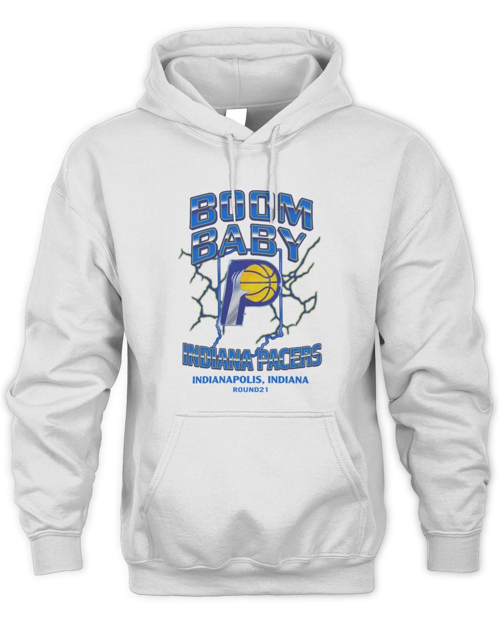 Indiana Pacers 25-26' City Edition Boom Baby Hoodie Sweatshirt