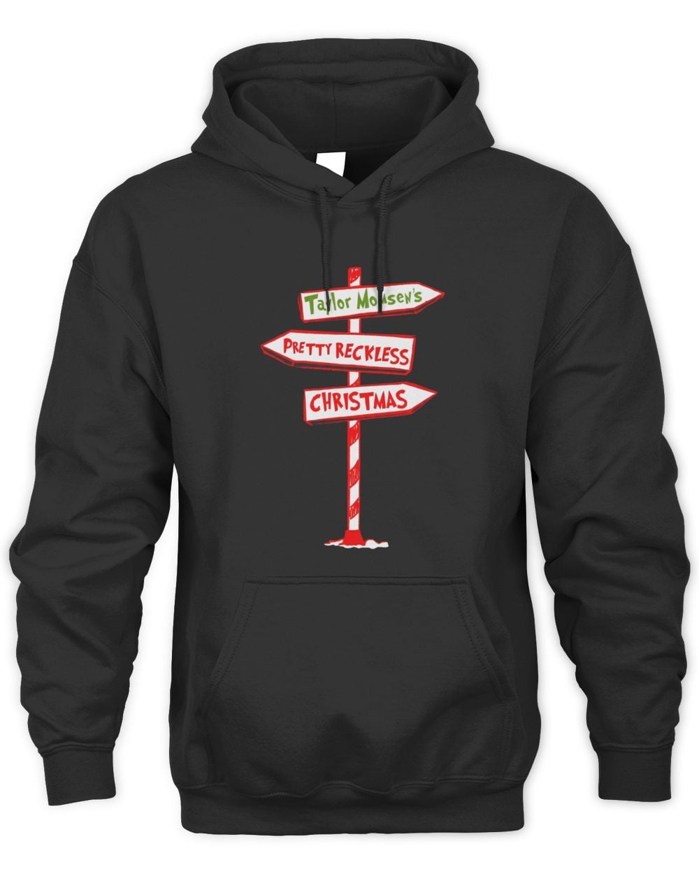 The Pretty Reckless Holiday Sign Hoodie