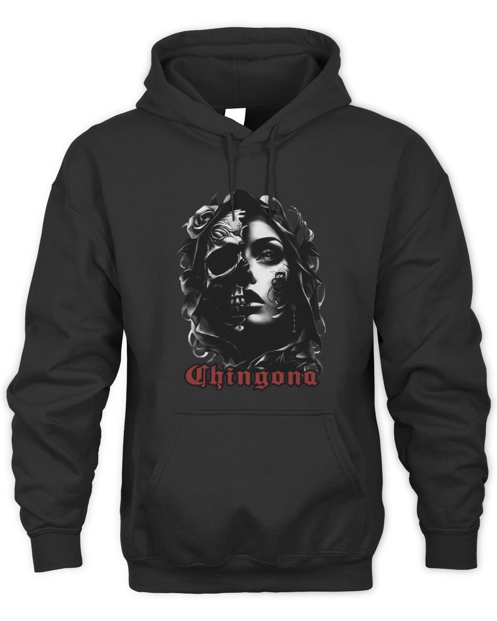 House Of Locos Chingona Chicana Style Hoodie