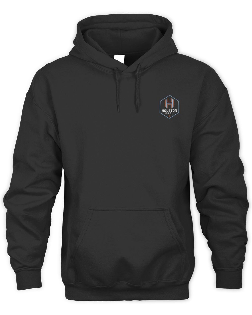 Men's 500 Level Black Houston Dash Hometown Graphics Hoodie Sweatshirt