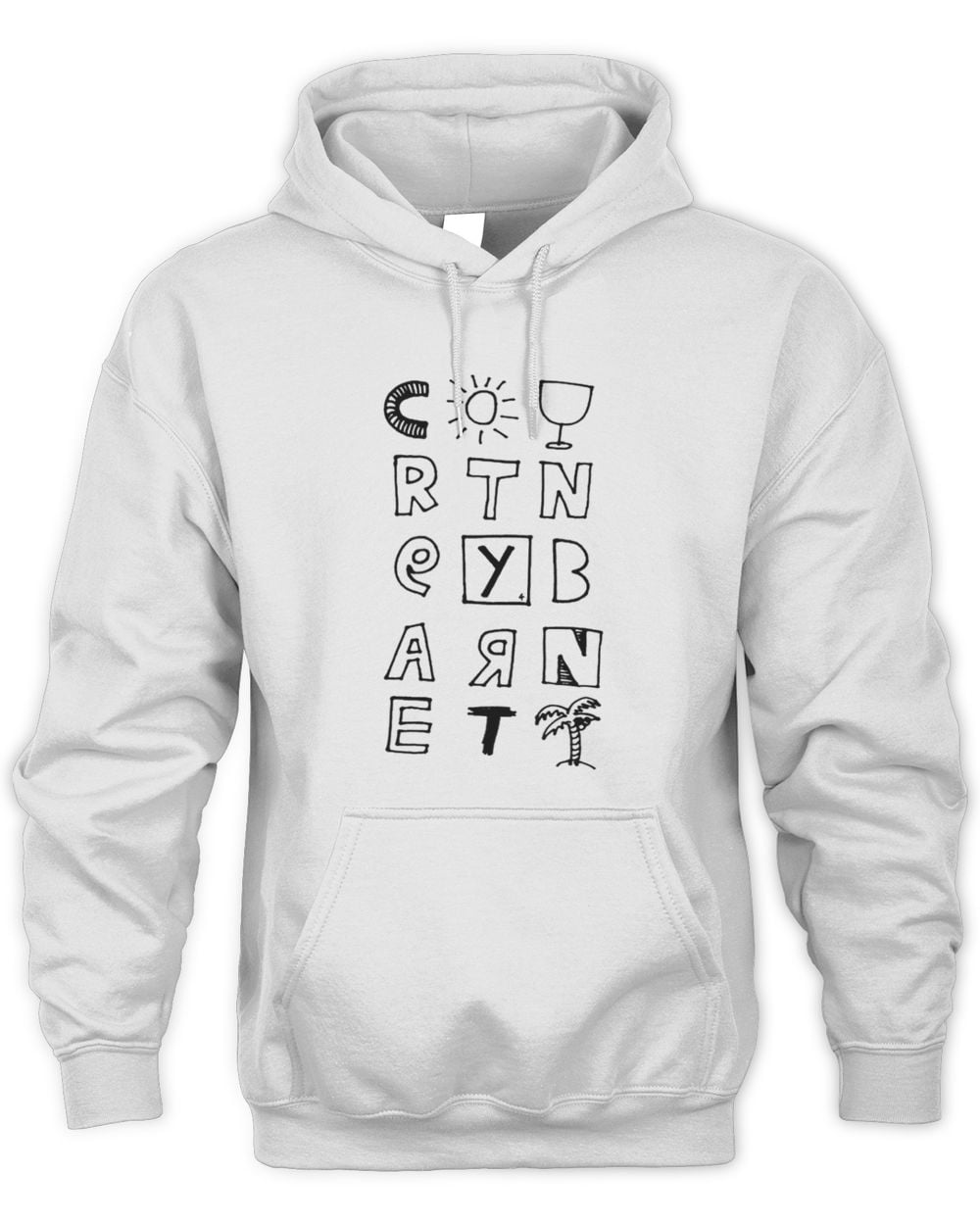 Courtney Barnett Tropical Hoodie Sweatshirt