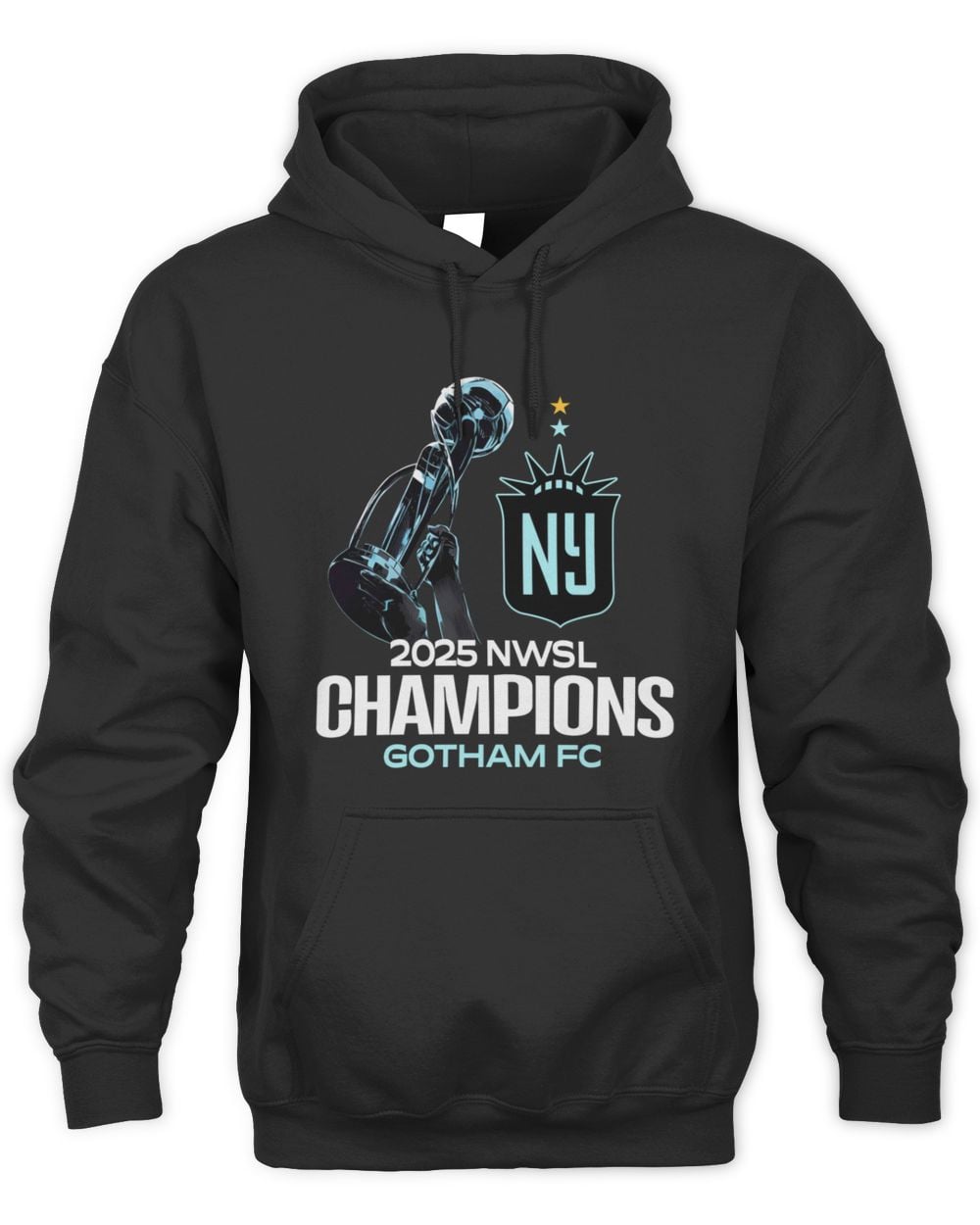 Gotham FC 2025 NWSL Champions Hoodie Sweatshirt