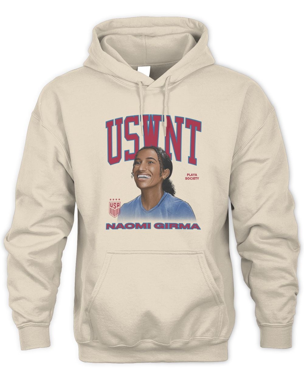 Playa Society USWNT Naomi Girma Hoodie Sweatshirt