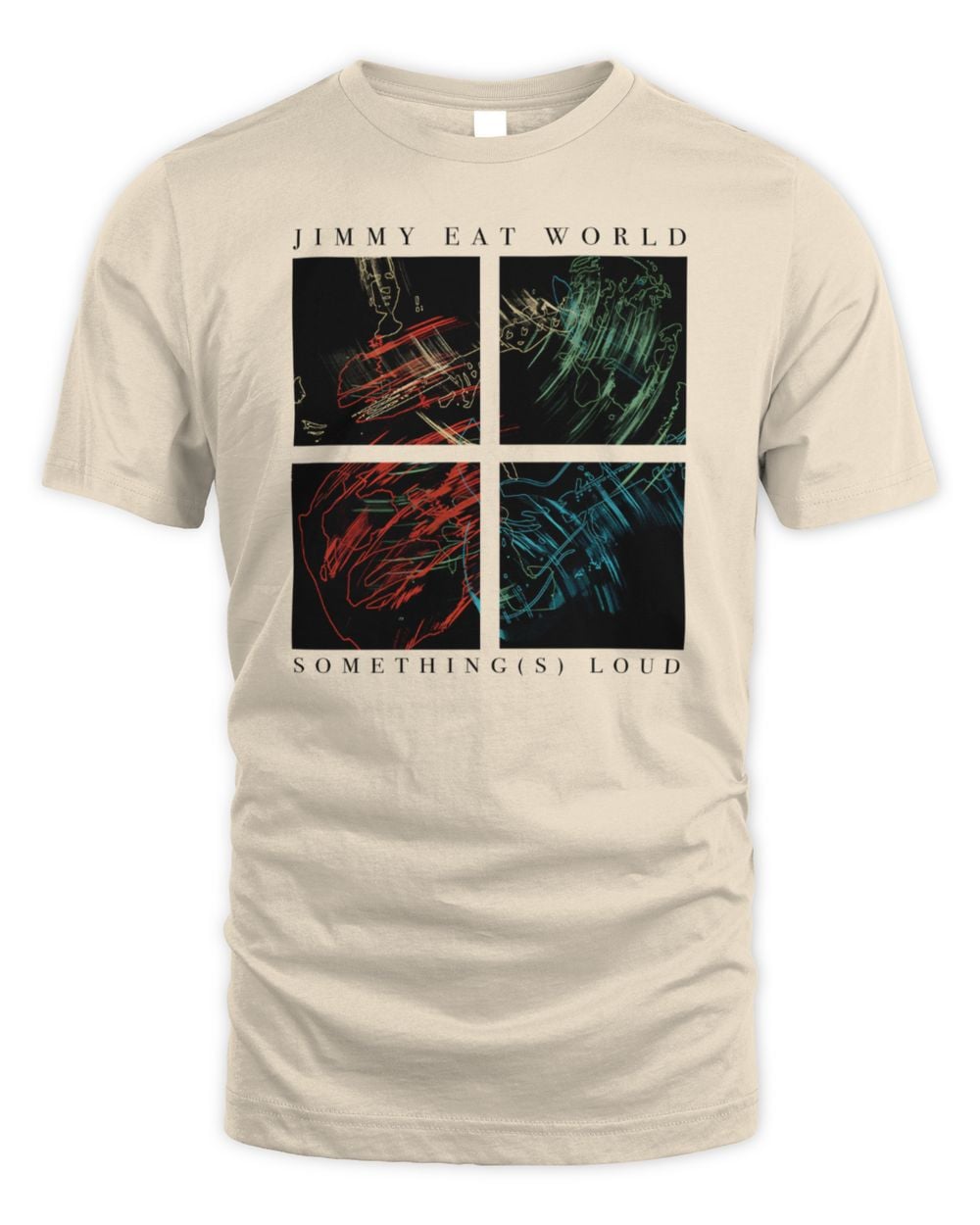 Jimmy Eat World Something Loud Quad Logo T-Shirt