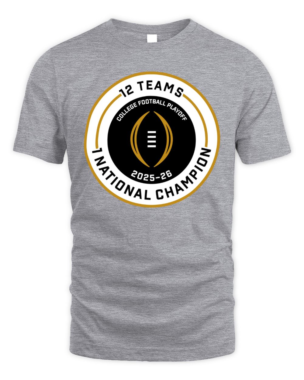 College Football Playoff 2026 Exclusive 12 Teams Playoff Tee Shirt