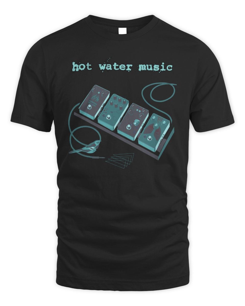 Hot Water Music Merch Pedals T-Shirt
