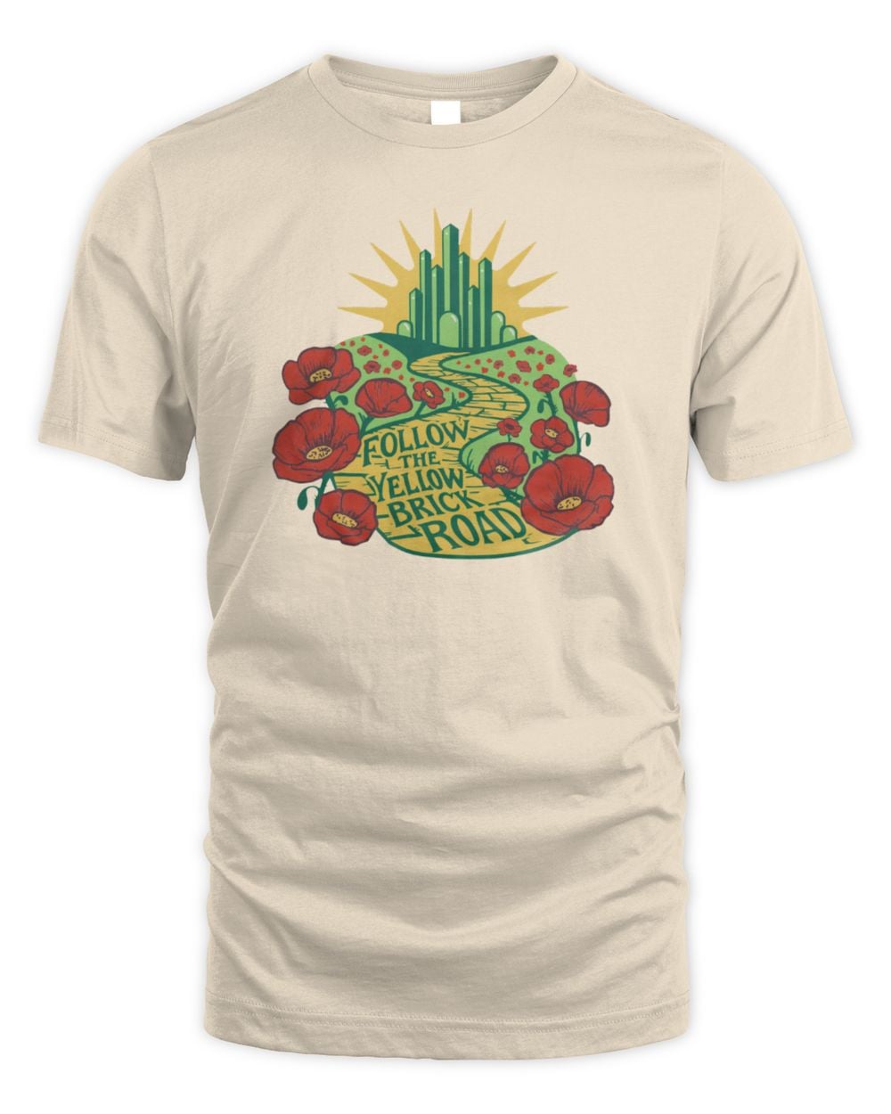 Charlie Hustle Shop Follow The Yellow Brick Road Tee