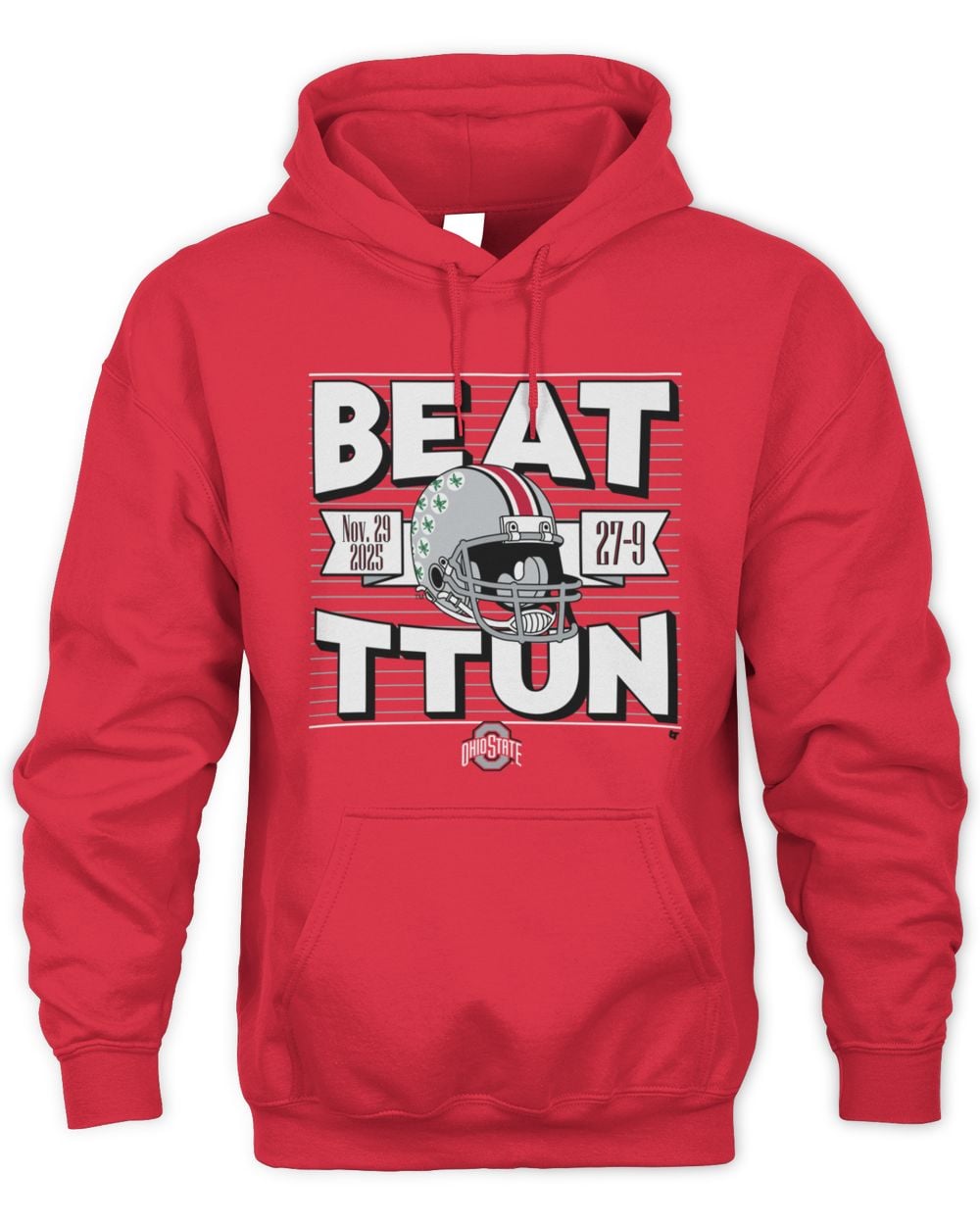 Ohio State Buckeyes Football Beat Ttun In The Game 2025 Hoodie Sweatshirt