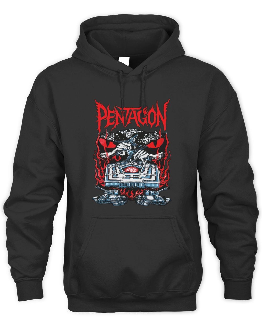 Hasan Piker Merch Pentagon Hoodie Sweatshirt