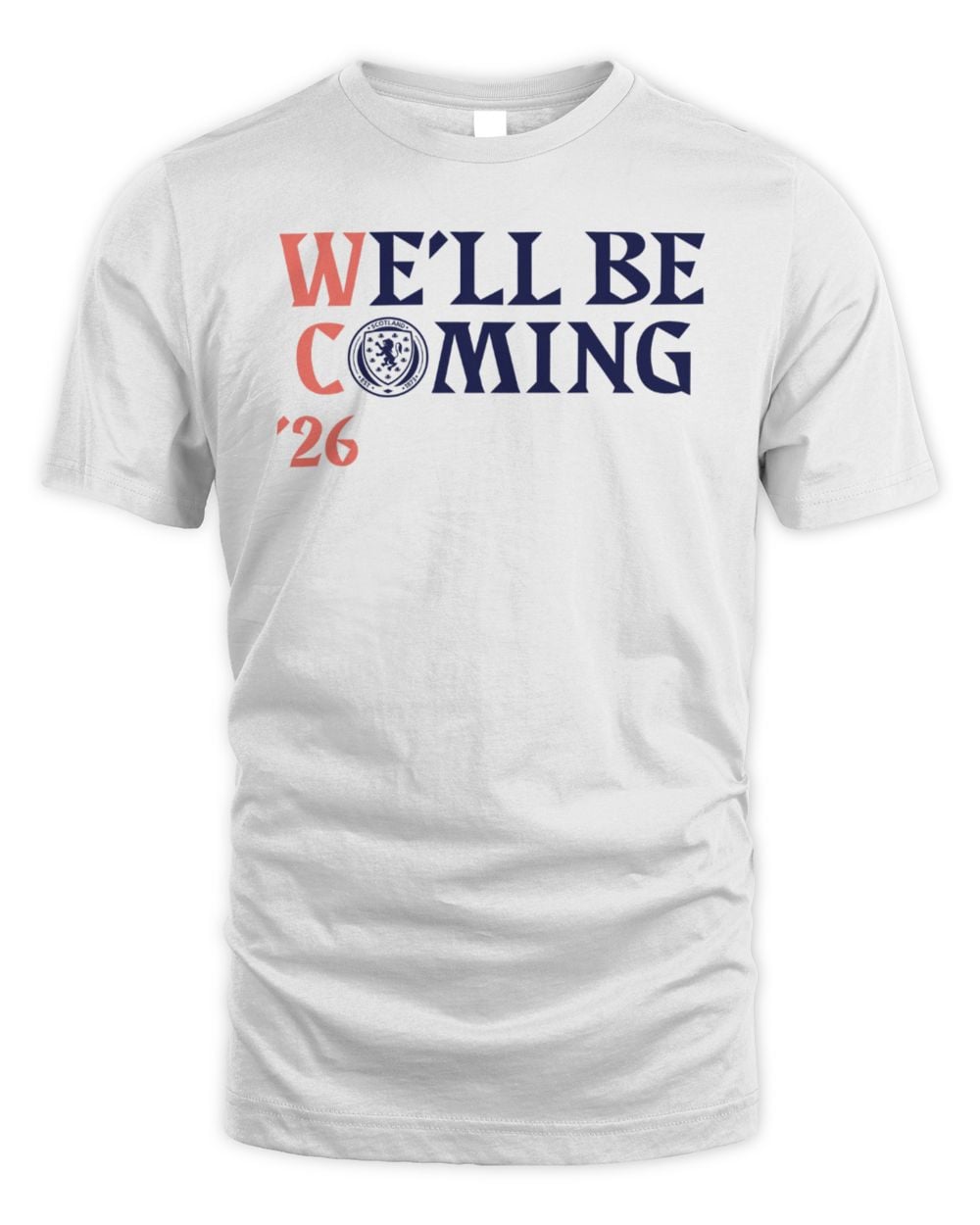 Official Team Scotland 'We'll be Coming' Qualification T-Shirt