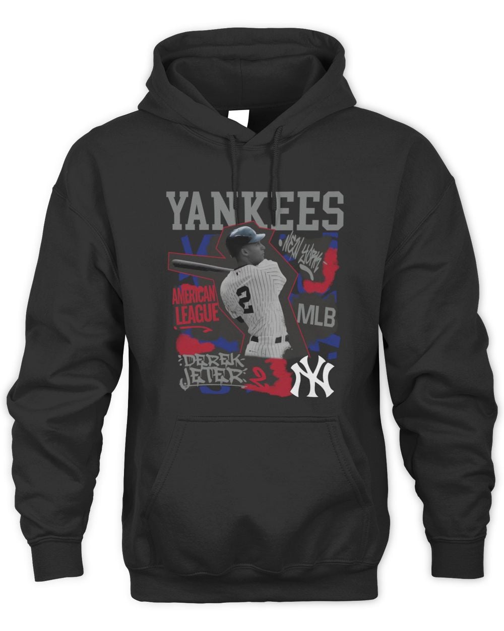 Derek Jeter New York Yankees Cooperstown Star Moment Hoodie Sweatshirt