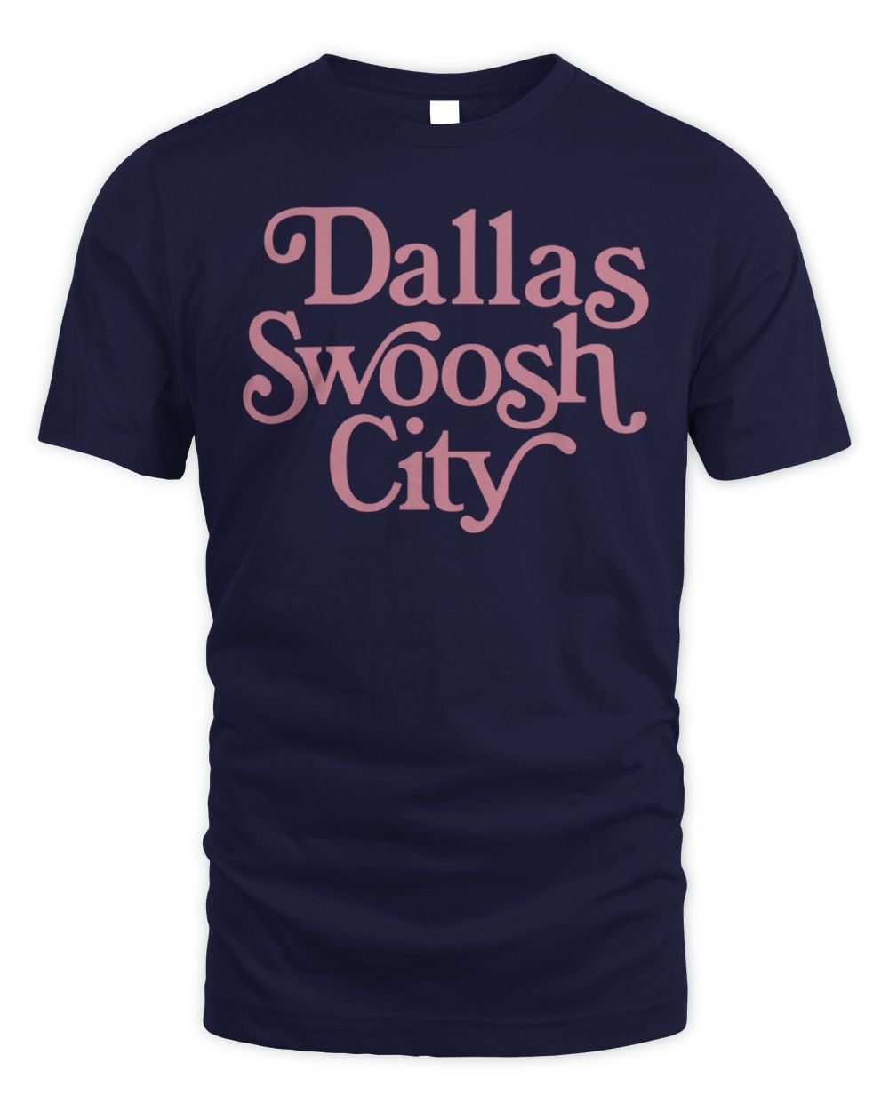 Dallas Swoosh City Navy T-Shirt