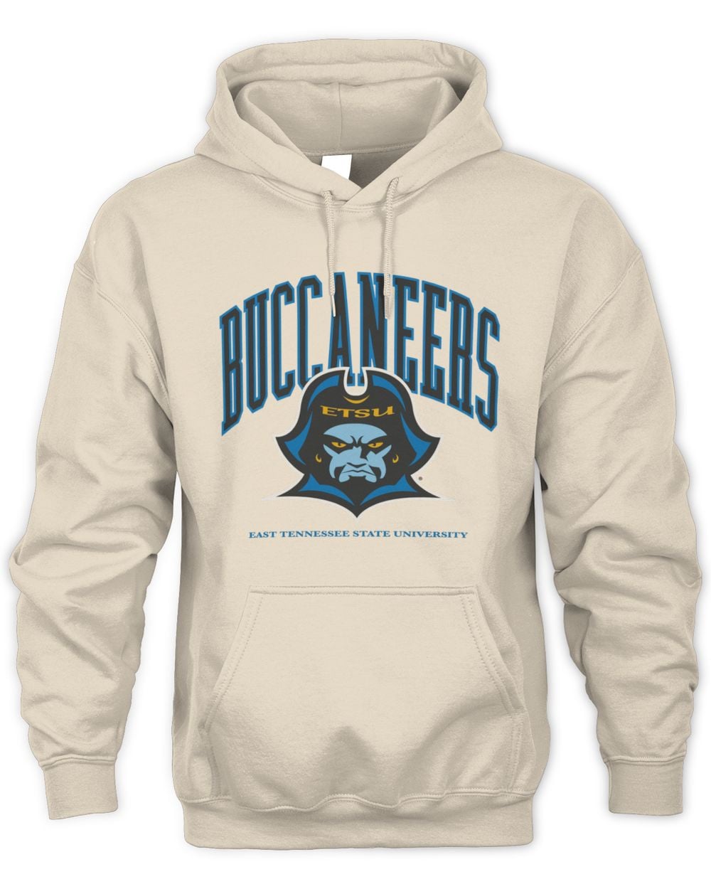 ETSU Buccaneers 2007 Retro Logo Hoodie Sweatshirt
