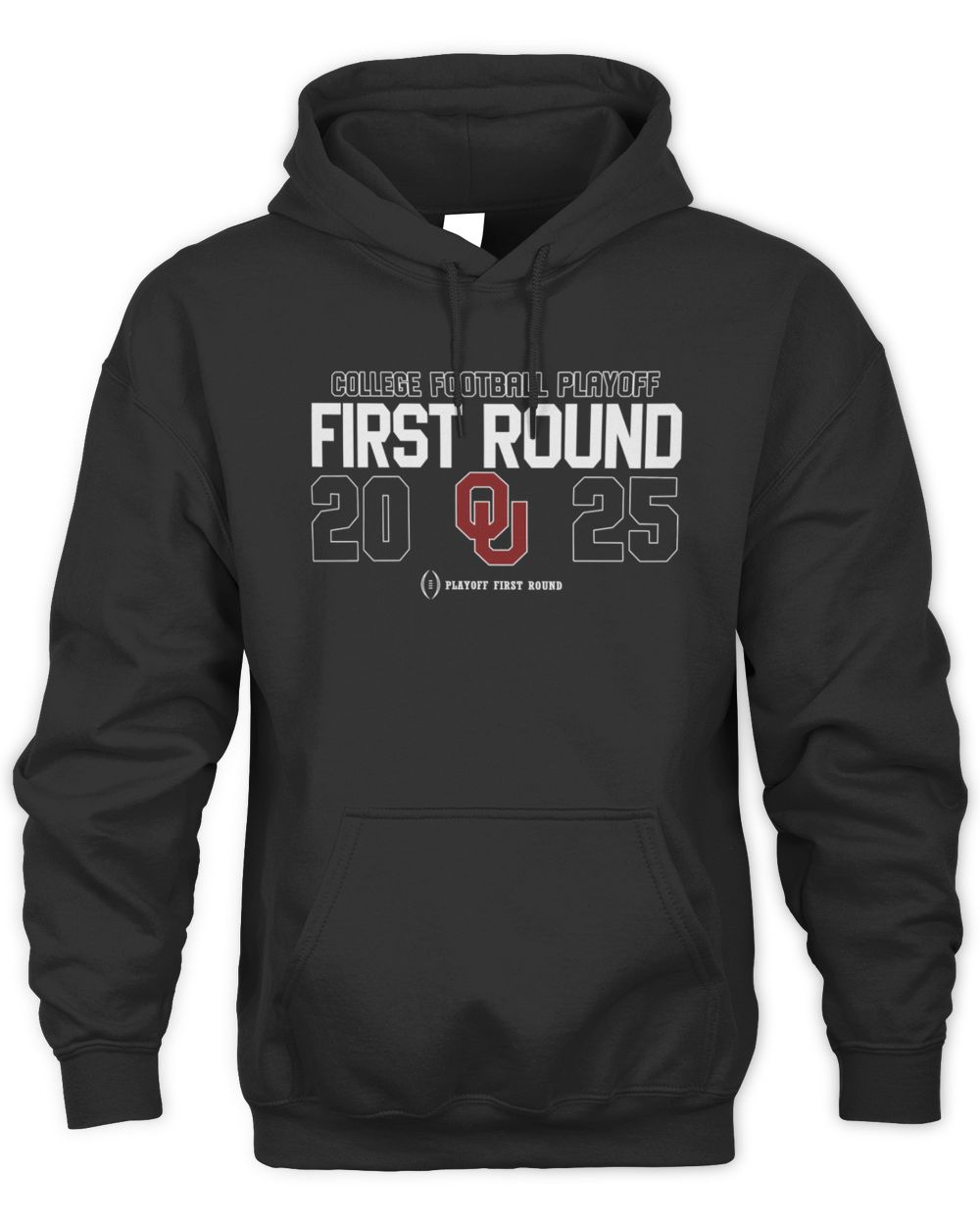 College Football Playoff 2025 First Round Oklahoma Sooners Hoodie