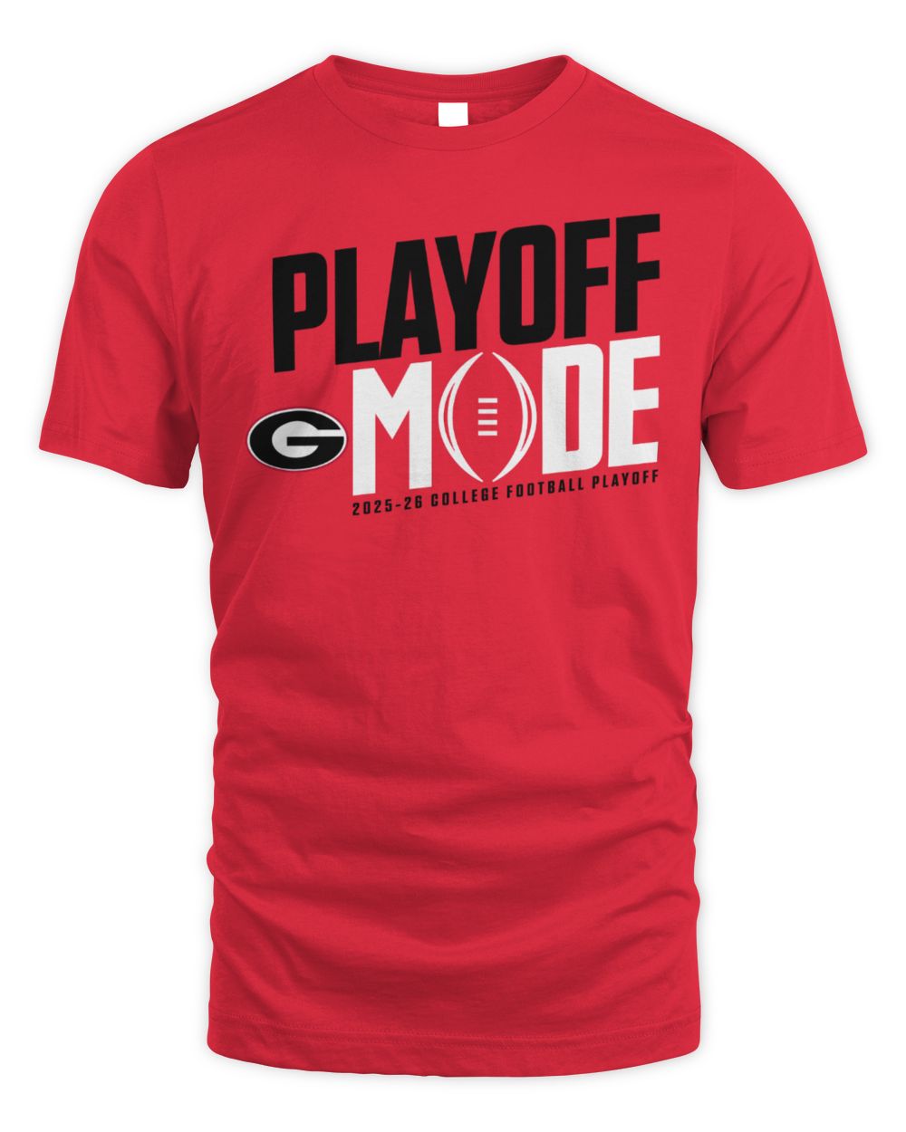 Georgia Bulldogs 2025-26 College Football Playoff Pass Protection T-Shirt