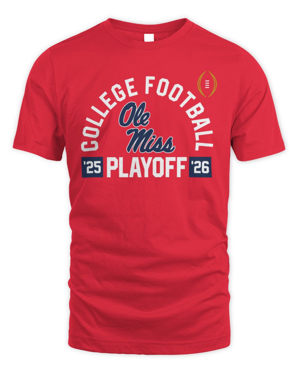 Ole Miss Rebels 2025-26 College Football Playoff Touchdown Glory T-Shirt