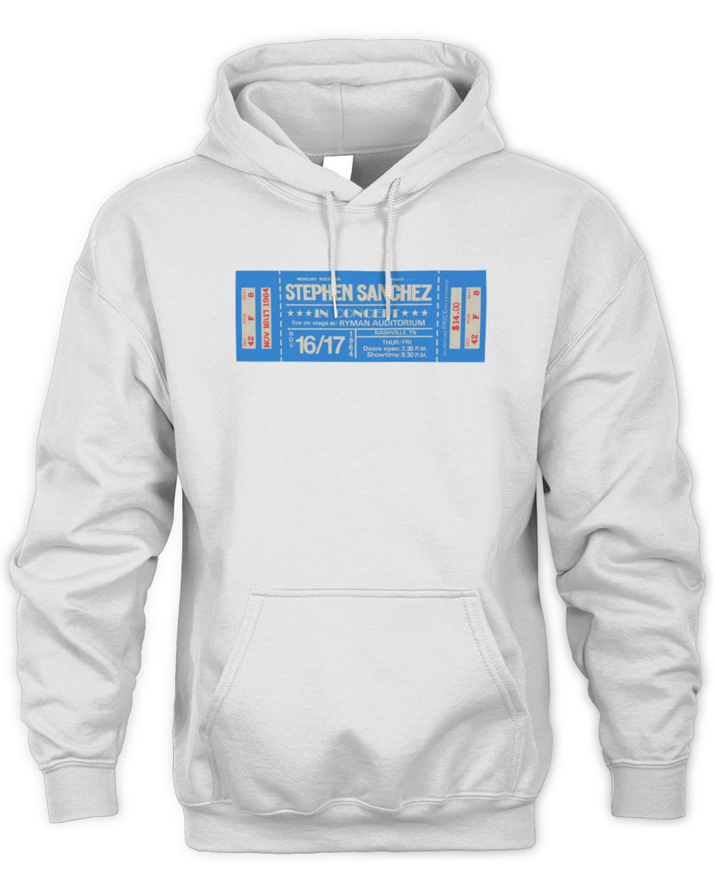 Stephen Sanchez Live In Concert Ryman Auditorium Hoodie Sweatshirt