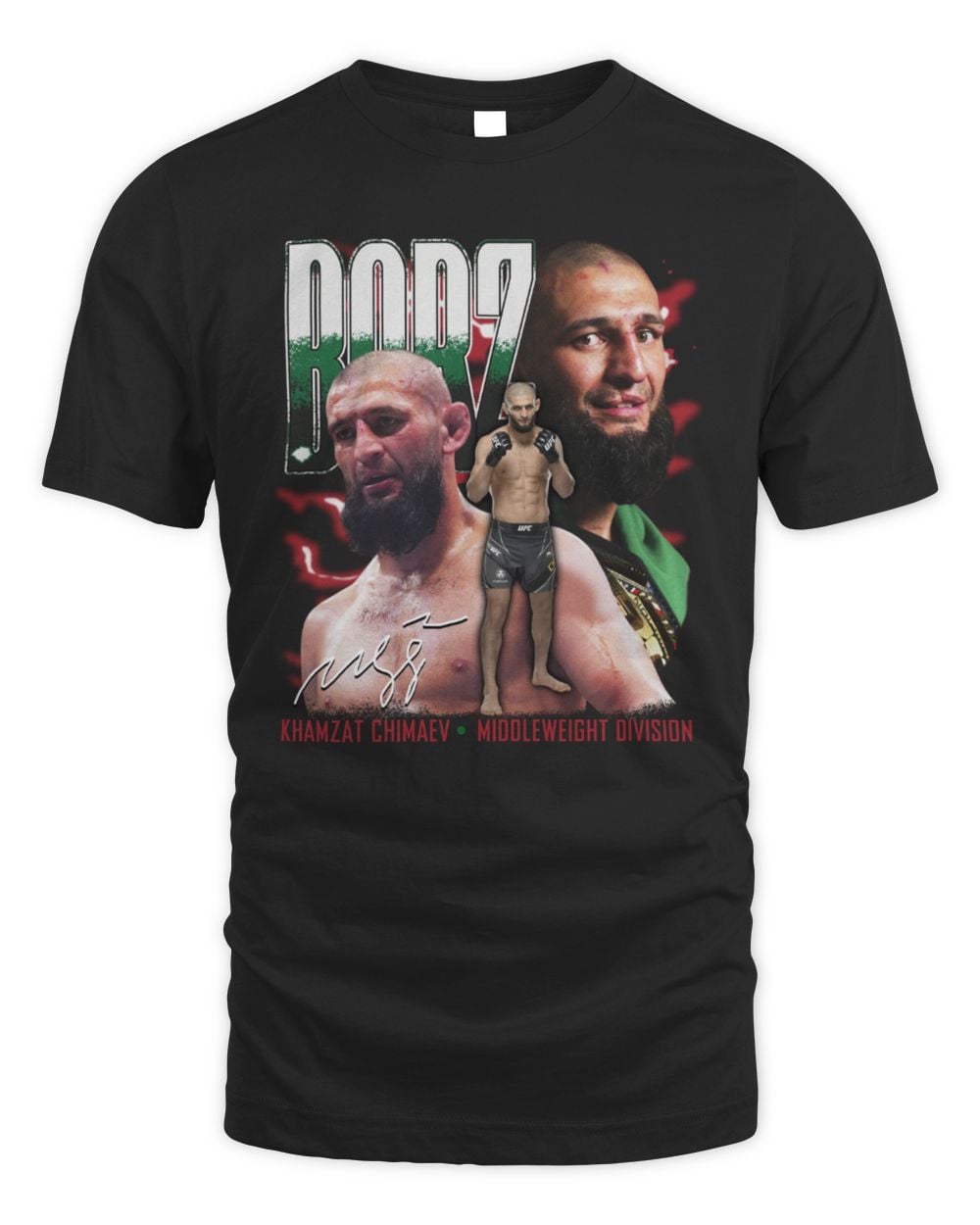 Khamzat Chimaev Vintage Official T Shirt