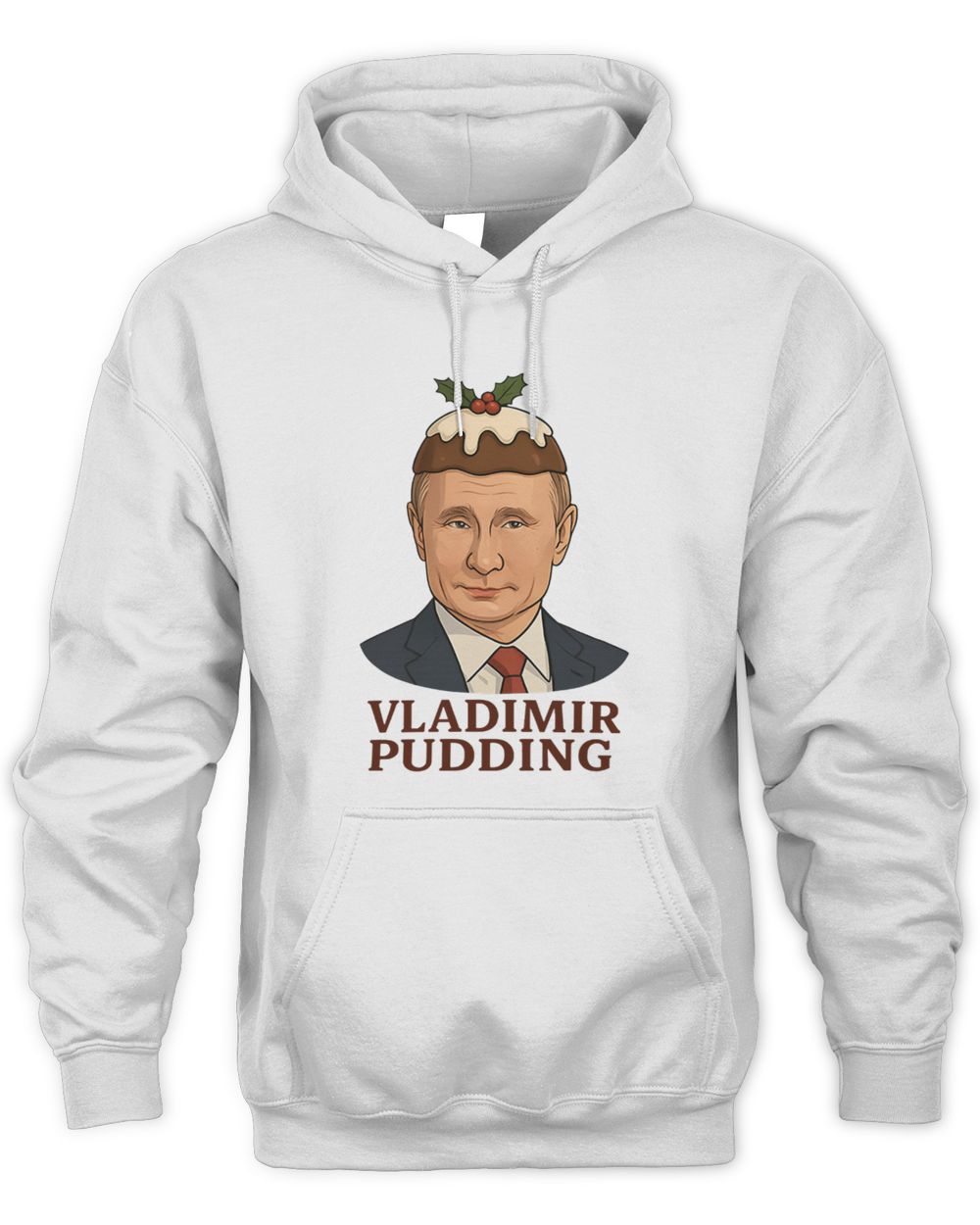Vladimir Pudding Putin Christmas Hoodie