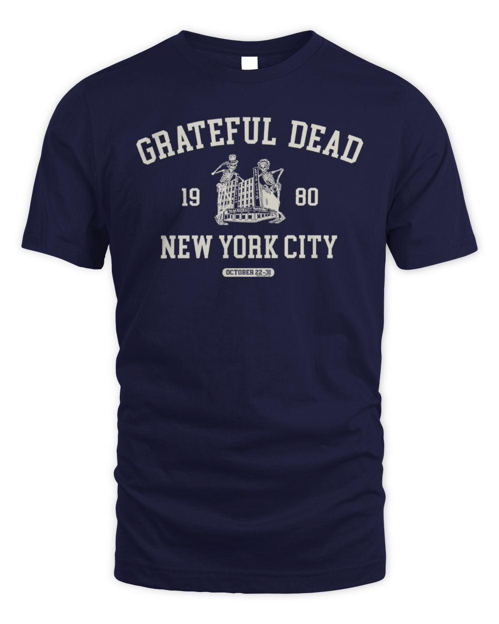 Grateful Dead NYC '80 Navy T-Shirt