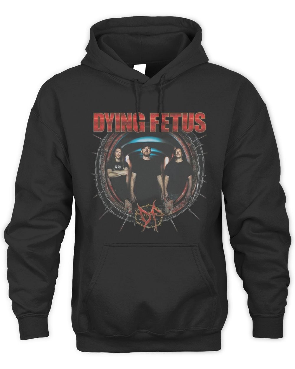 Dying Fetus Spike Circle Hoodie Sweatshirt