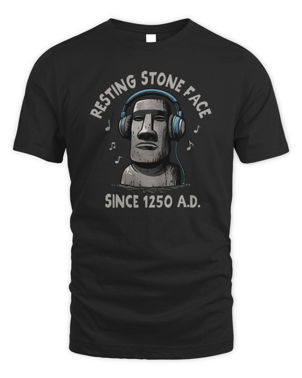 HistoreeTees Easter Island T-Shirt Black