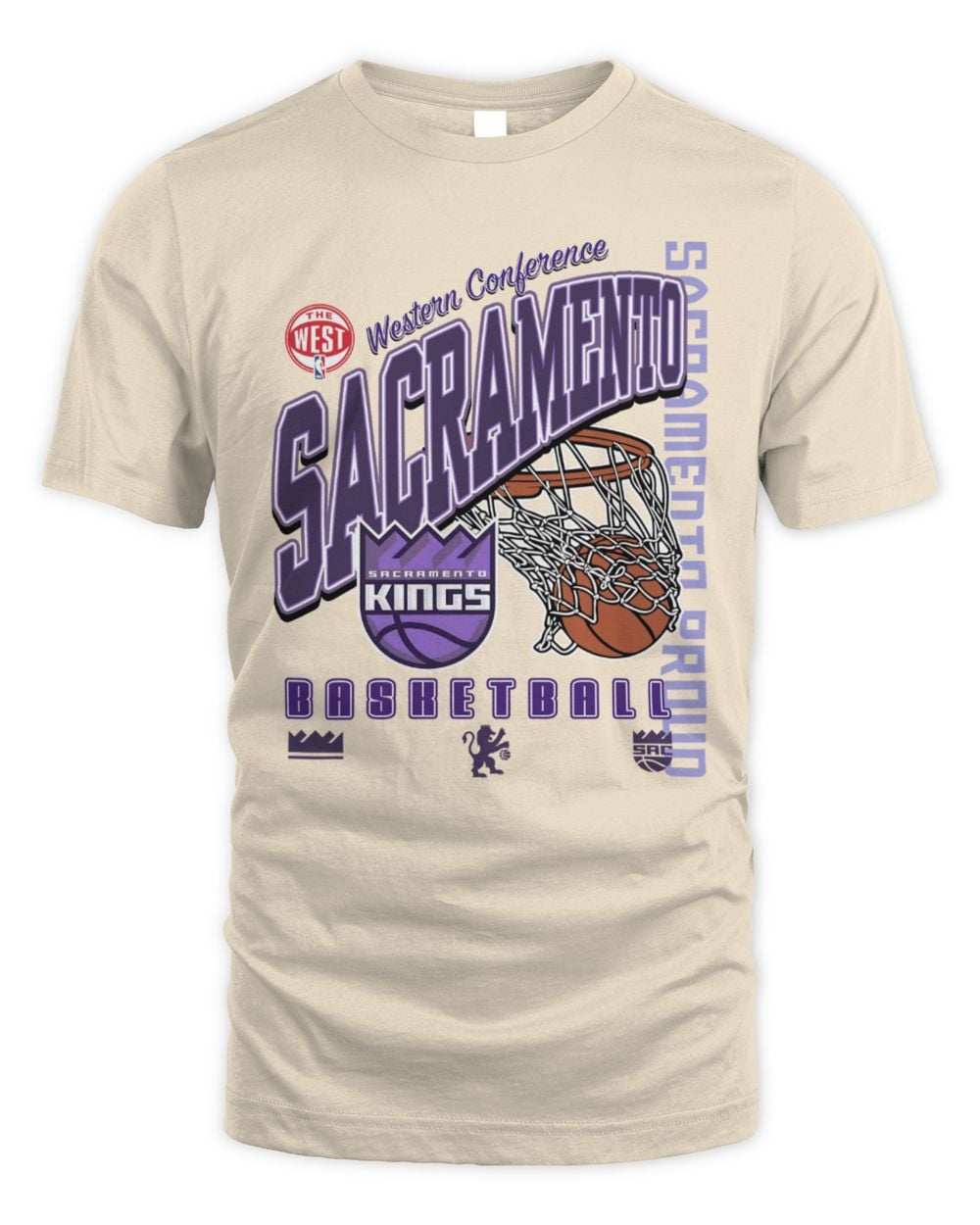 Sacramento Kings 2025 City Edition Stone T-Shirt