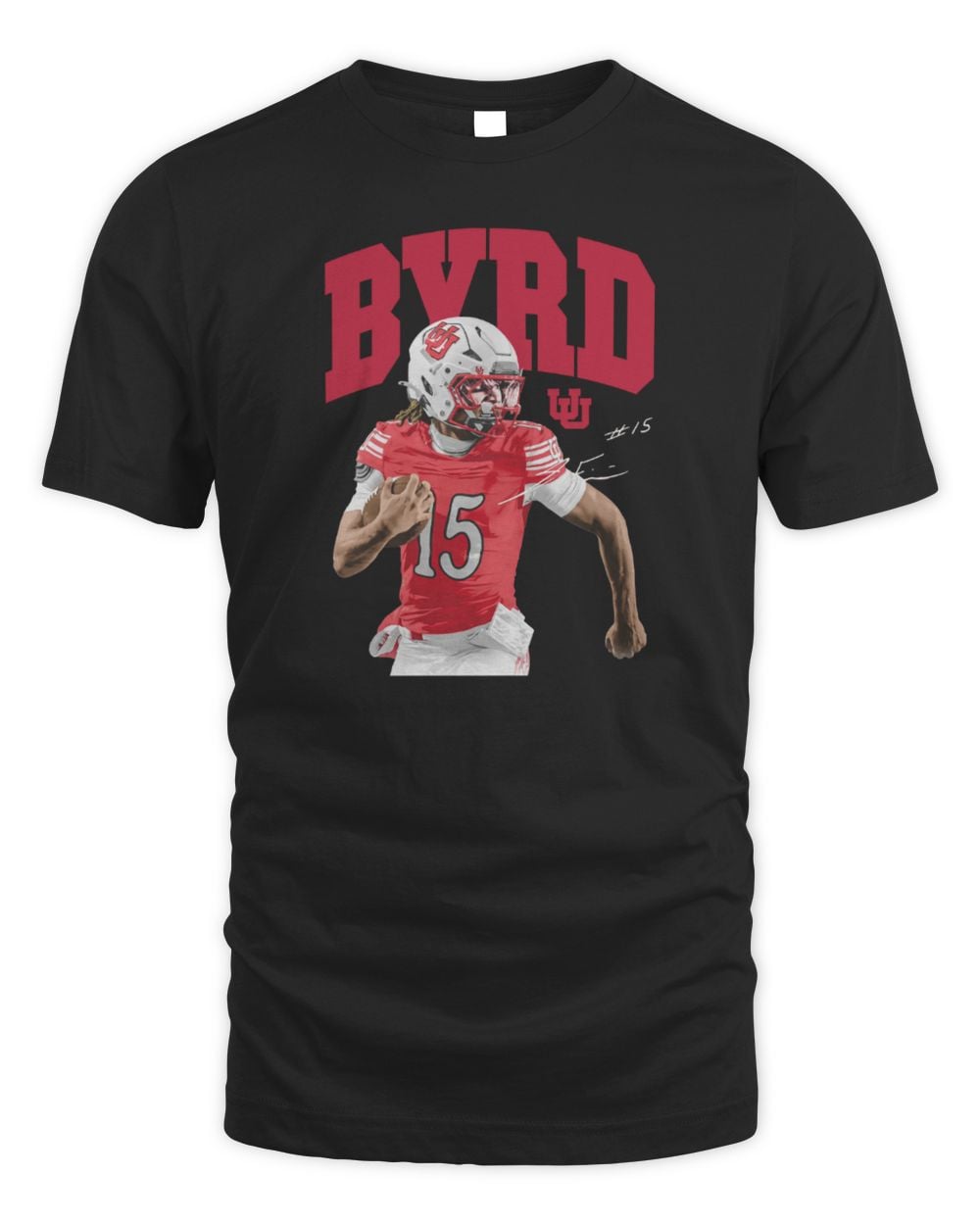 Jamarian Ficklin Utah Black “BYRD” Tee