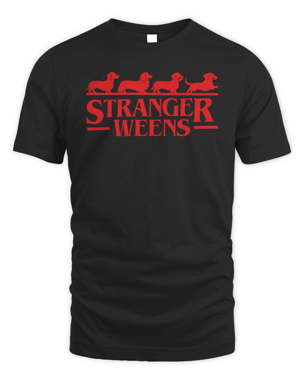 Bean Goods Stranger Weens Black T-Shirt