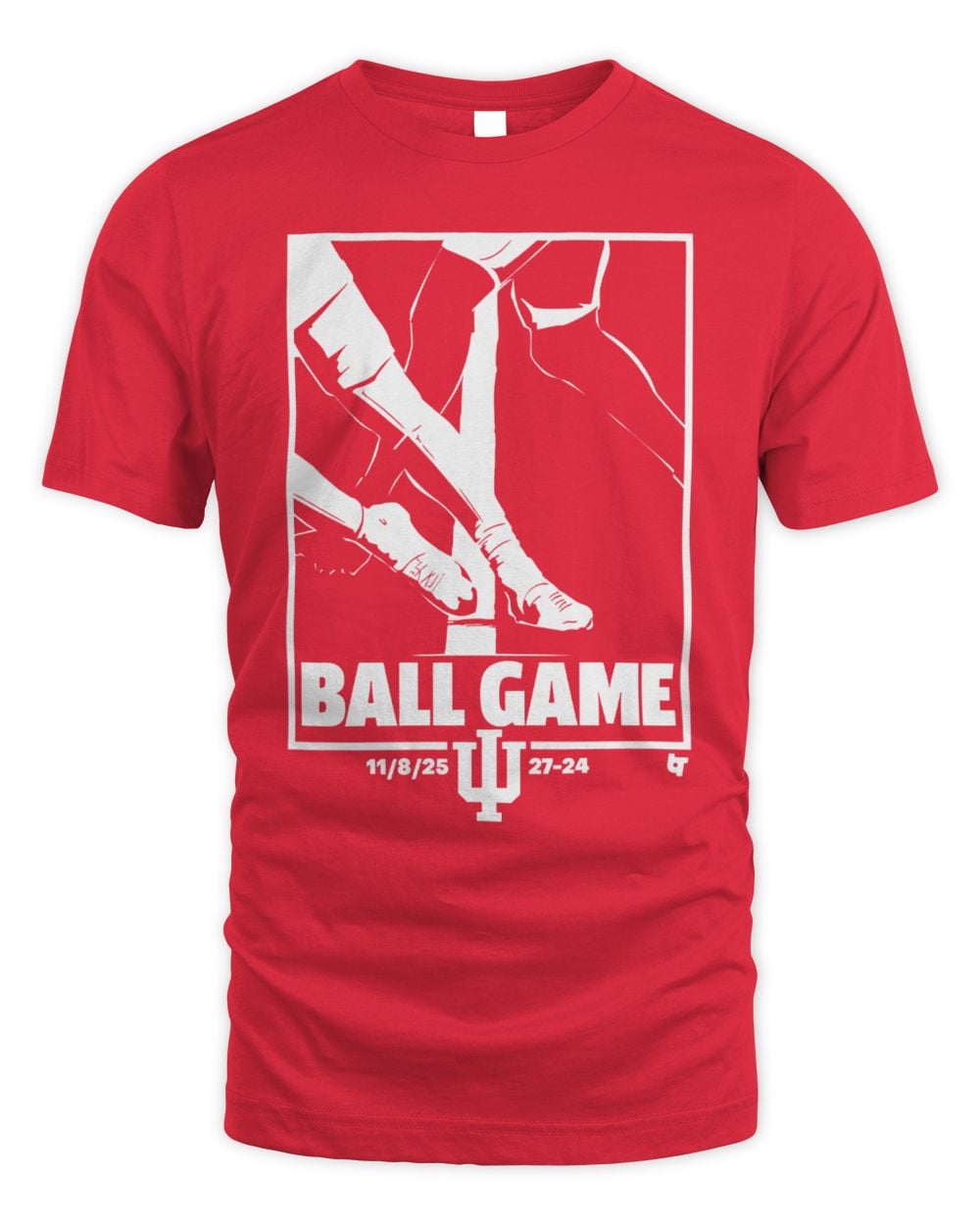 Indiana Hoosiers Football Omar Cooper Jr. Toe Tap Red Shirt