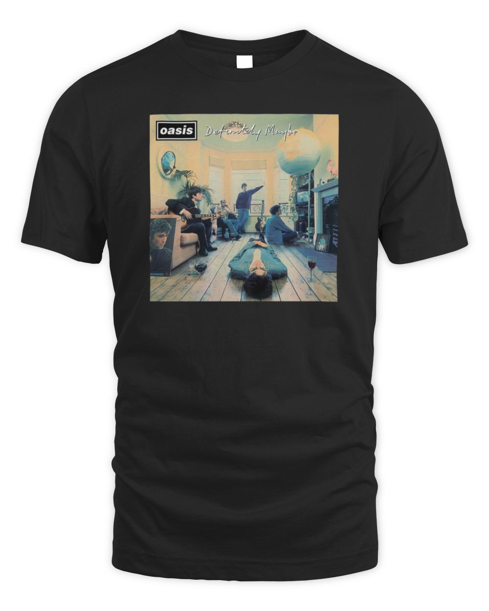 Oasis Definitely Maybe Vintage Artwork T-Shirt