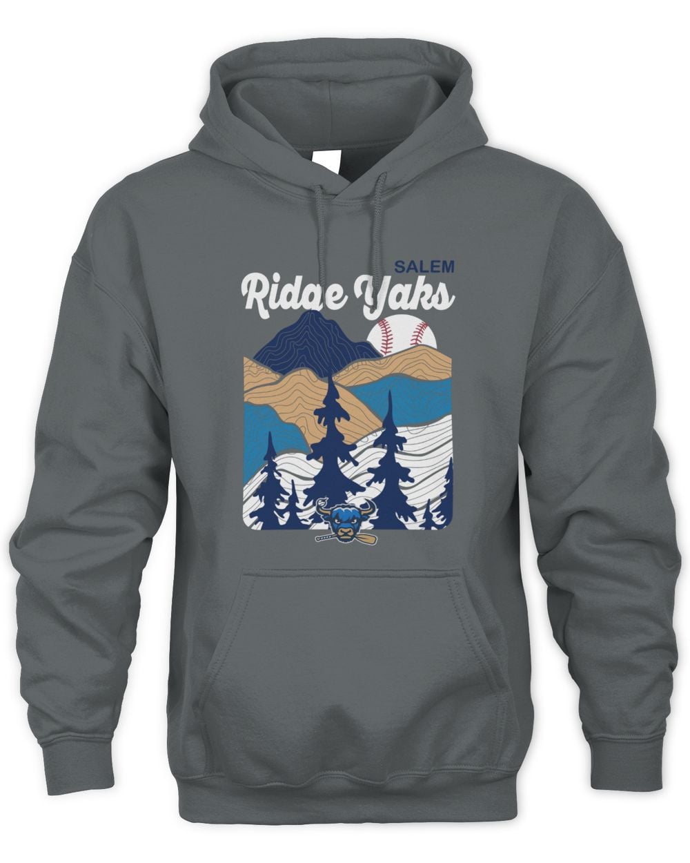 Salem Ridge Yaks Peaks And Valleys Hoodie Sweatshirt