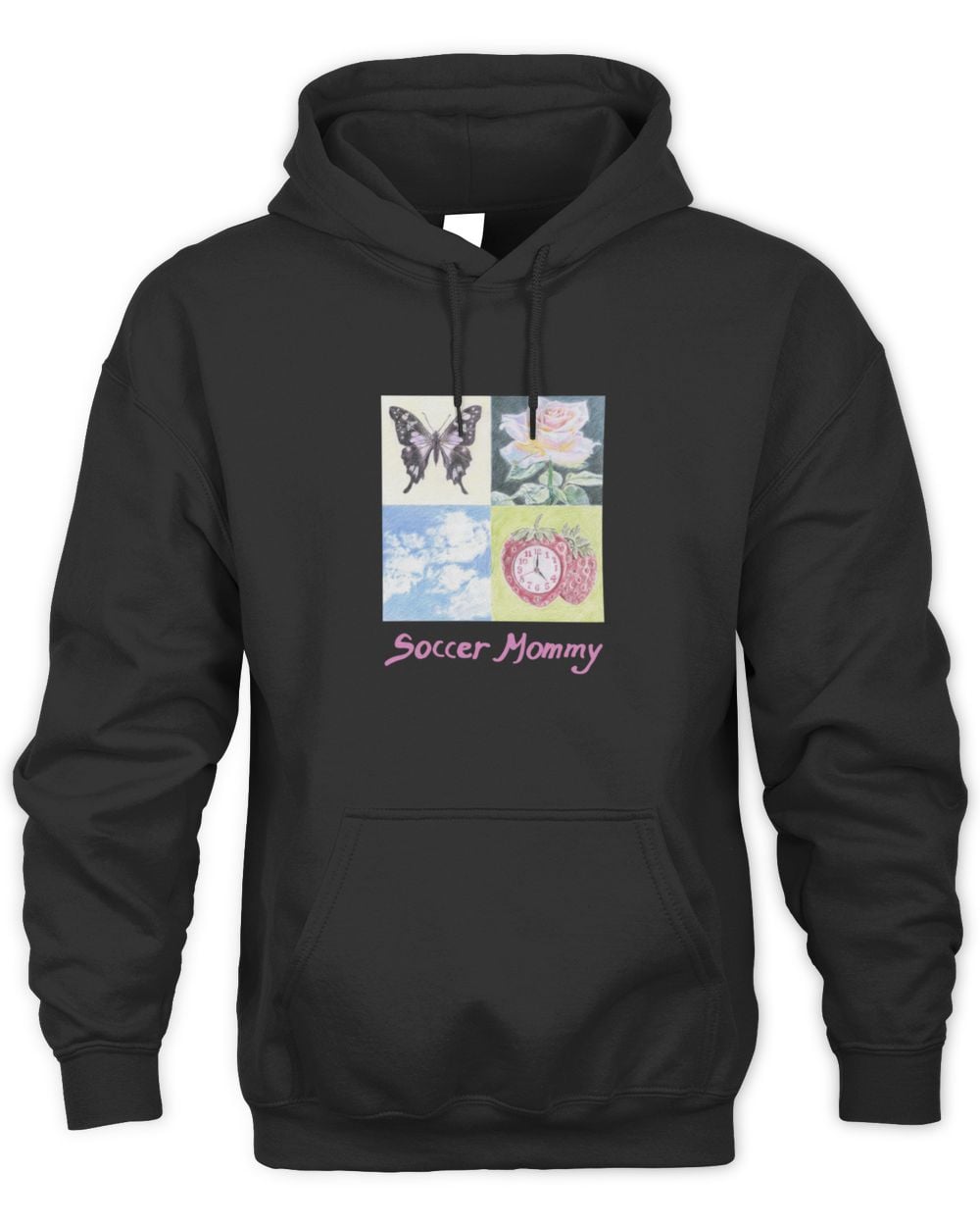 Soccer Mommy Grid Official Hoodie Sweatshirt