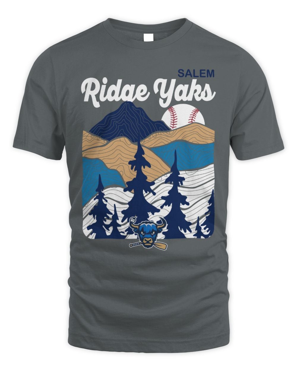 Salem Ridge Yaks Peaks And Valleys Tee