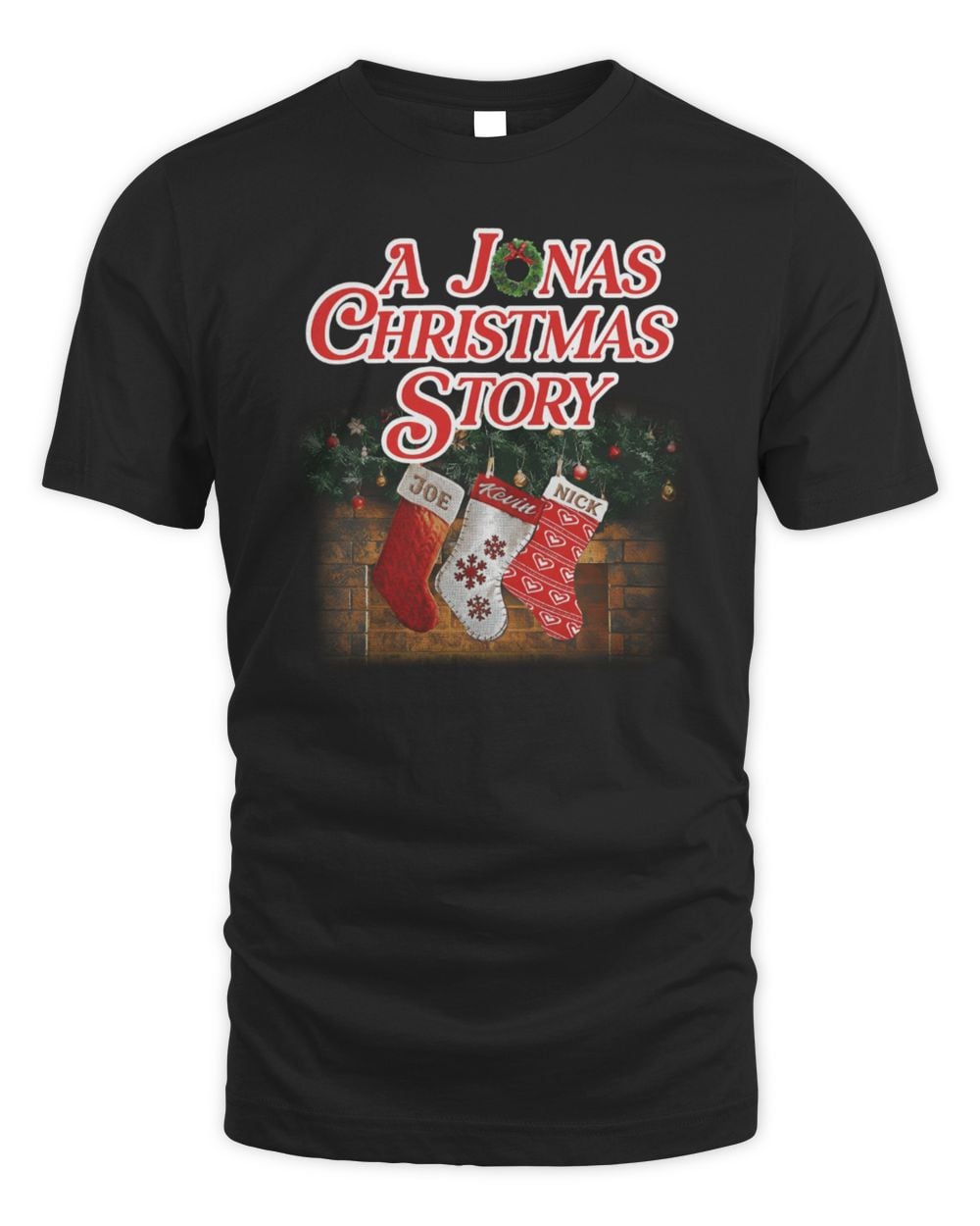 Jonas Brothers A Jonas Christmas Story Tee