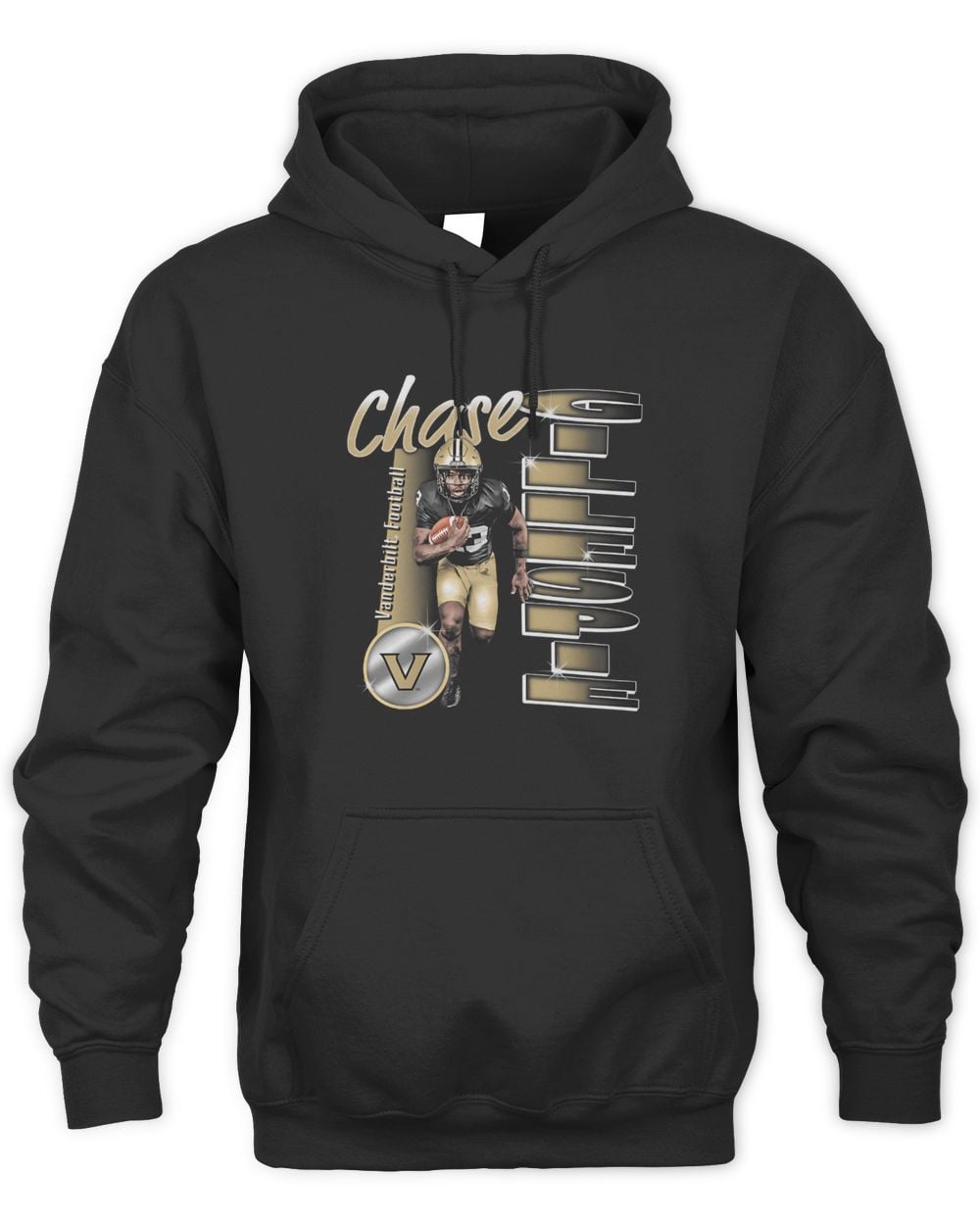 Chase Gillespie Vanderbilt Pepper Portrait Hoodie Sweatshirt