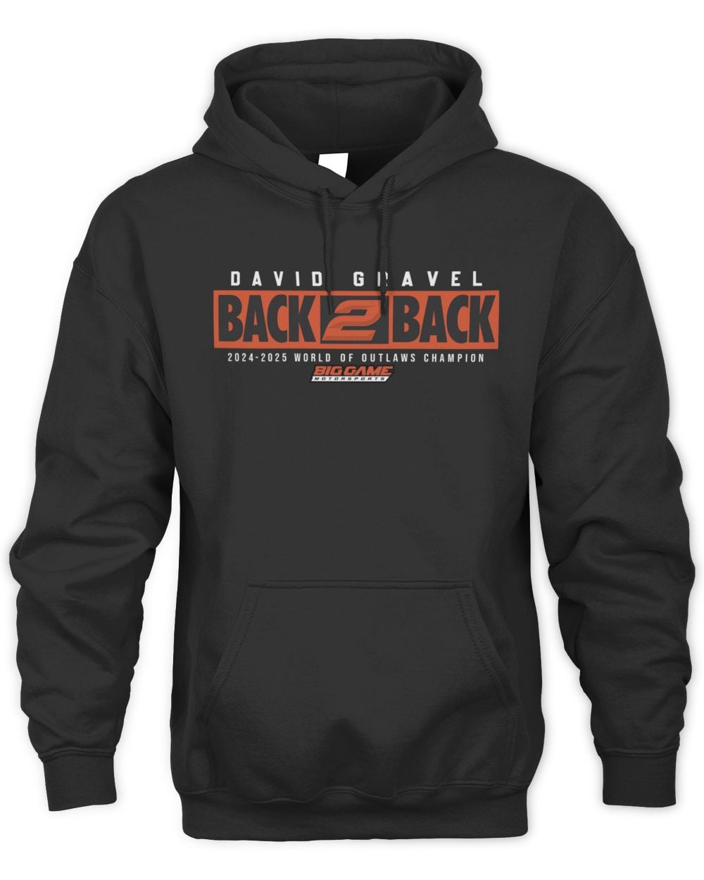 David Gravel Racing Back2Back Champion Hoodie Sweatshirt