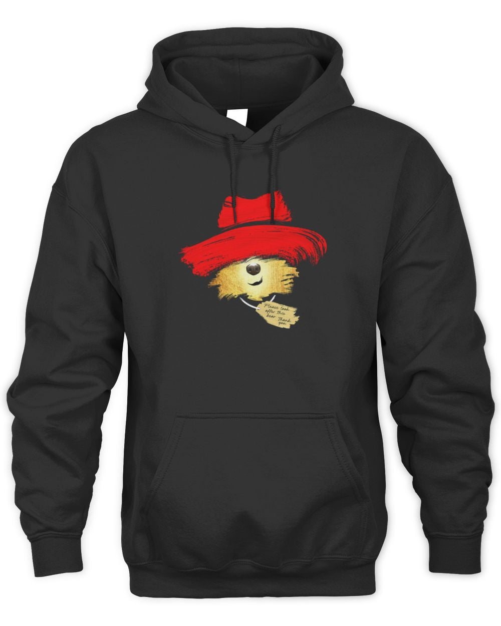 Paddington The Musical Printed Hoodie Black