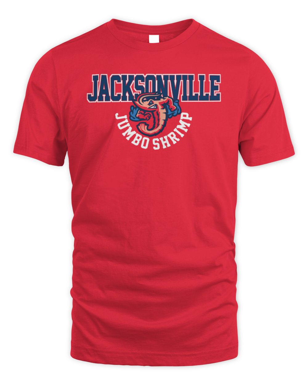 Jacksonville Jumbo Shrimp GoTeez Under Arch Coral Tee Shirt