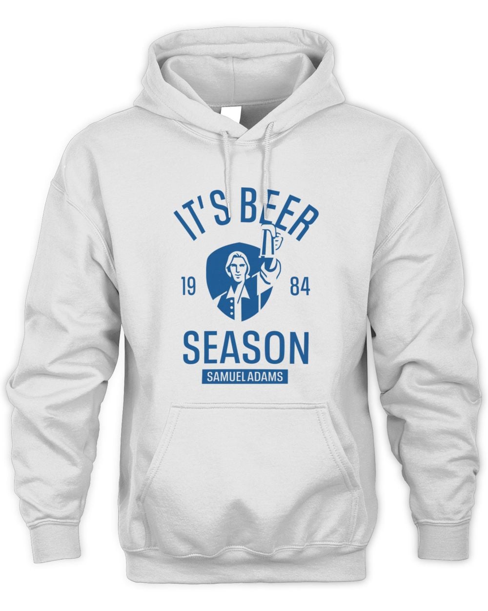 Samuel Adams Gray It's Beer Season Hoodie Sweatshirt