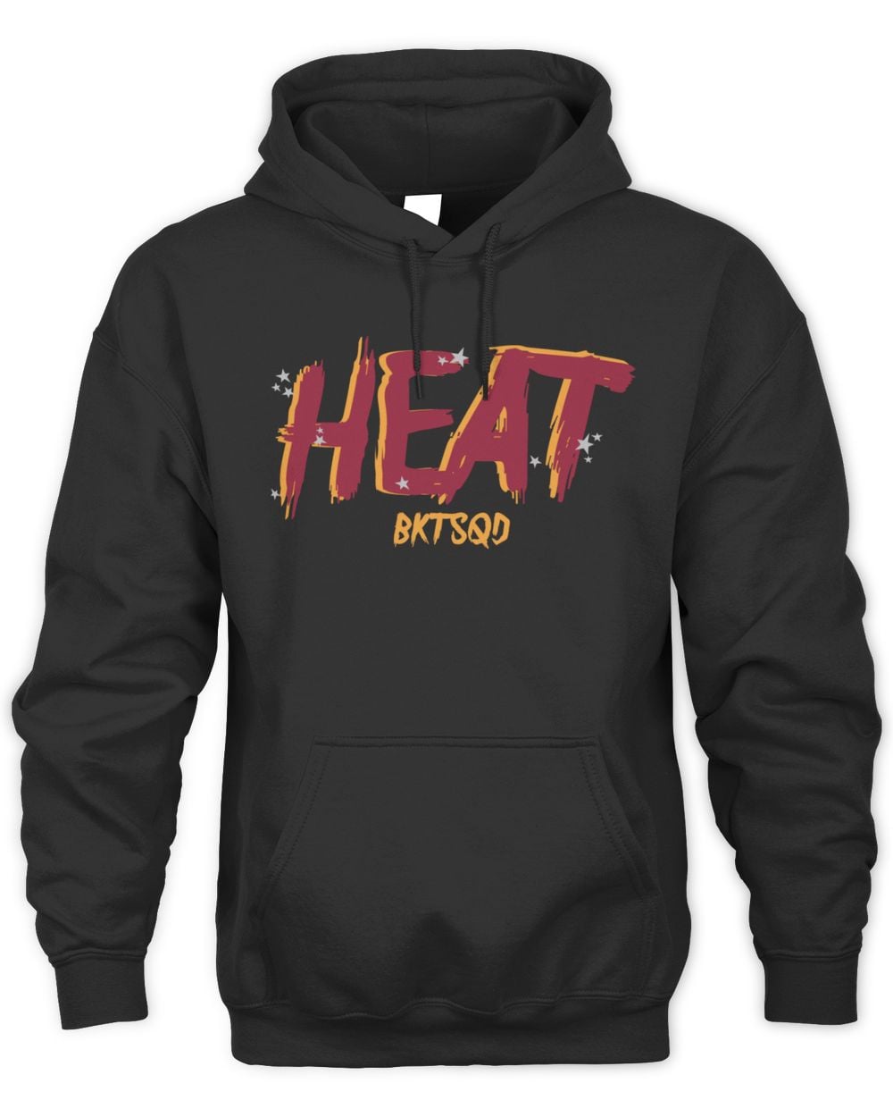 NBA X BKTSQD Miami Heat Black Hoodie