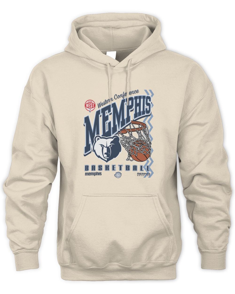 Memphis Grizzlies 2025 City Edition Stone Hoodie Sweatshirt
