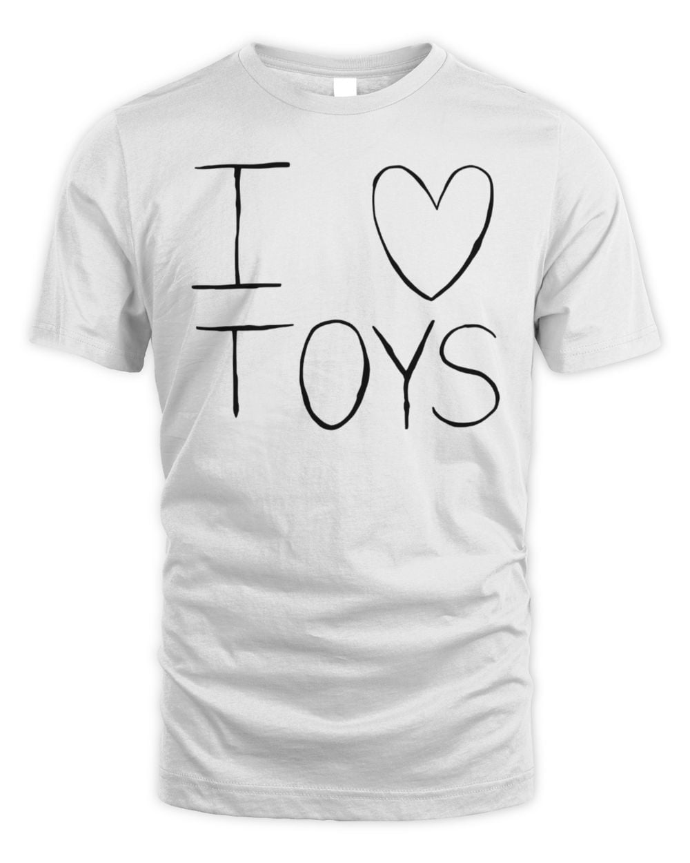 Pro Wrestling Tees I Love Toys T-Shirt White