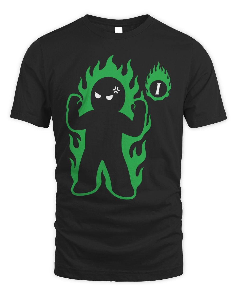 Icy Aura Graphic T-Shirt Black