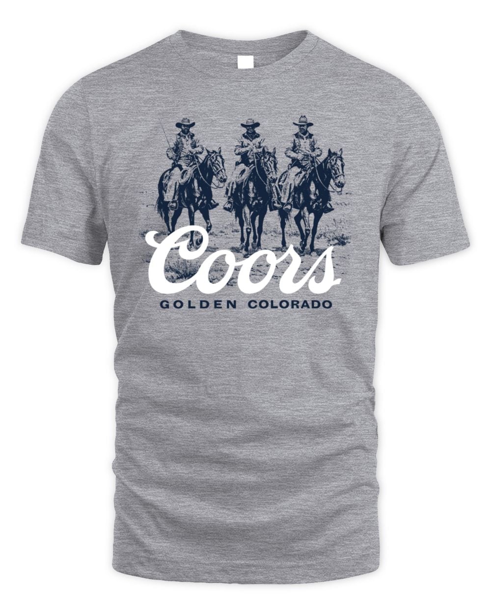 Coors Golden Colorado Three Cowboys T-Shirt
