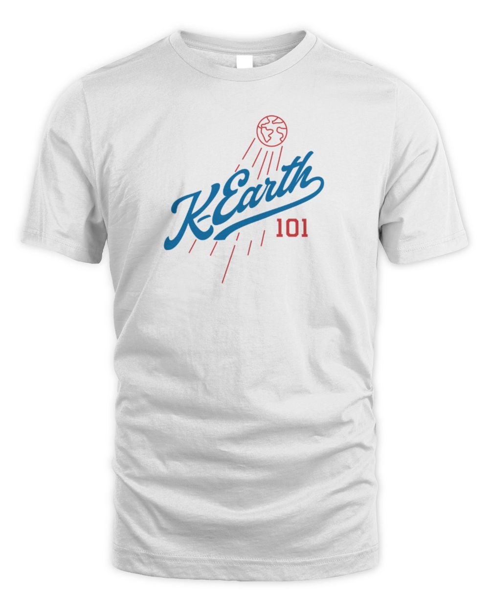K-Earth 101 Los Angeles Baseball T-Shirt