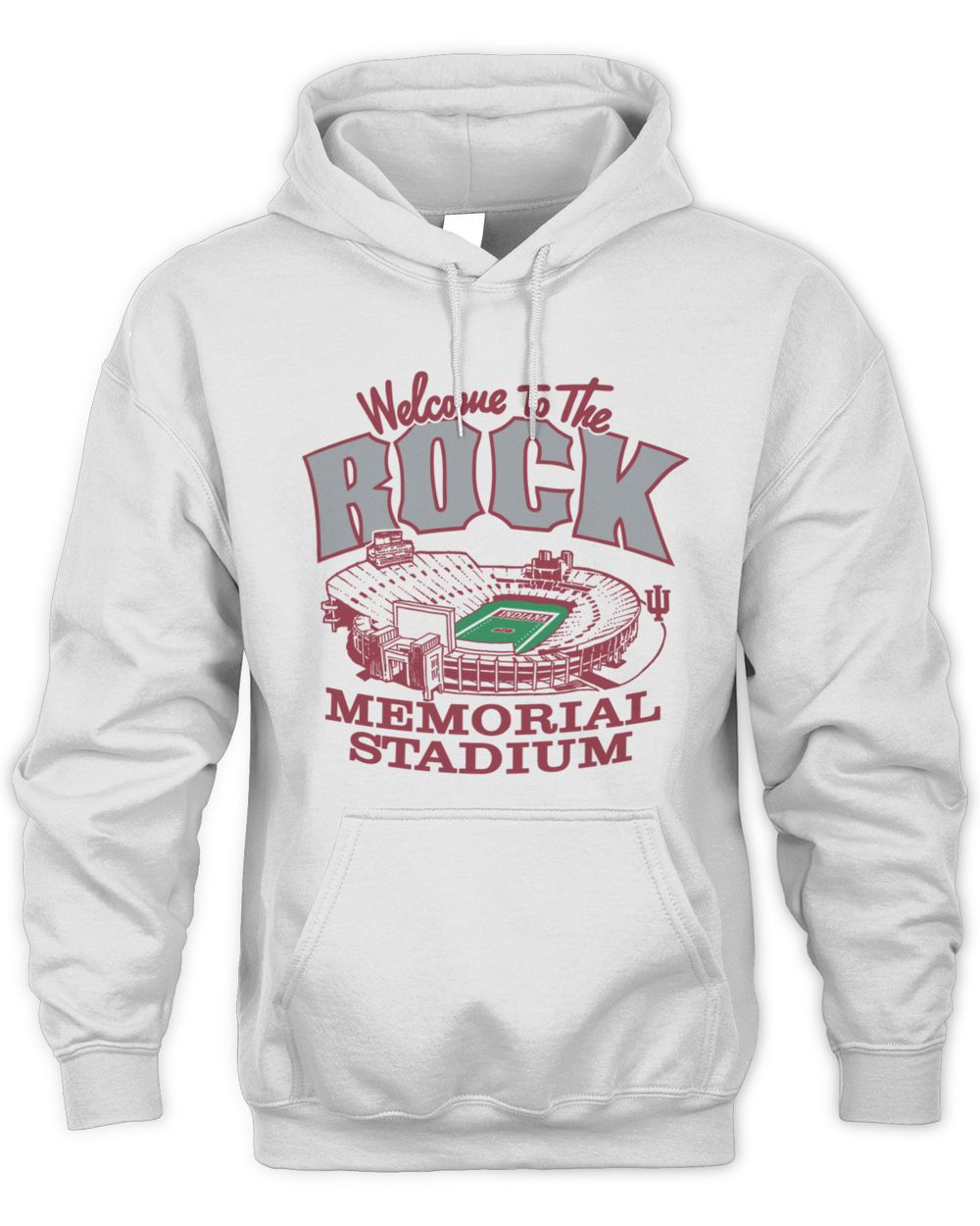 Indiana Hoosiers Welcome To The Rock Hoodie Sweatshirt