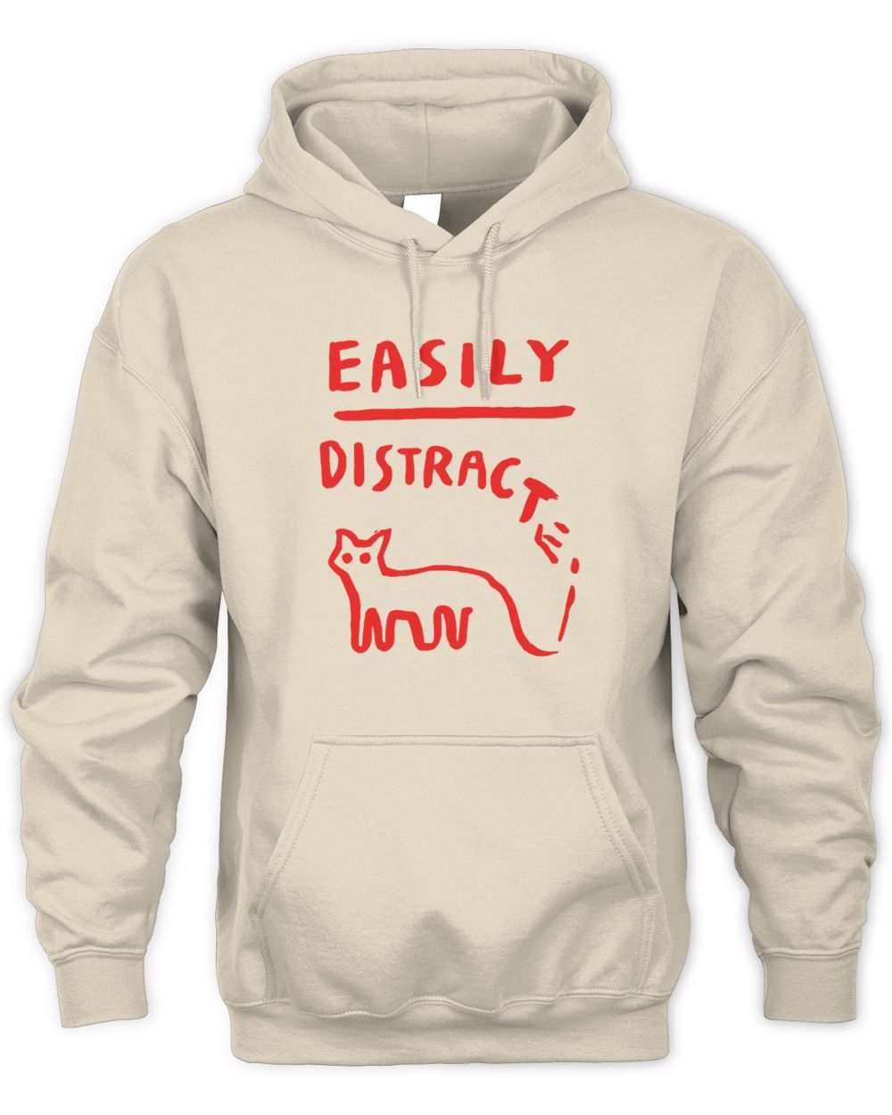 Everpress Shop Easily Distracted Hoodie Sweatshirt