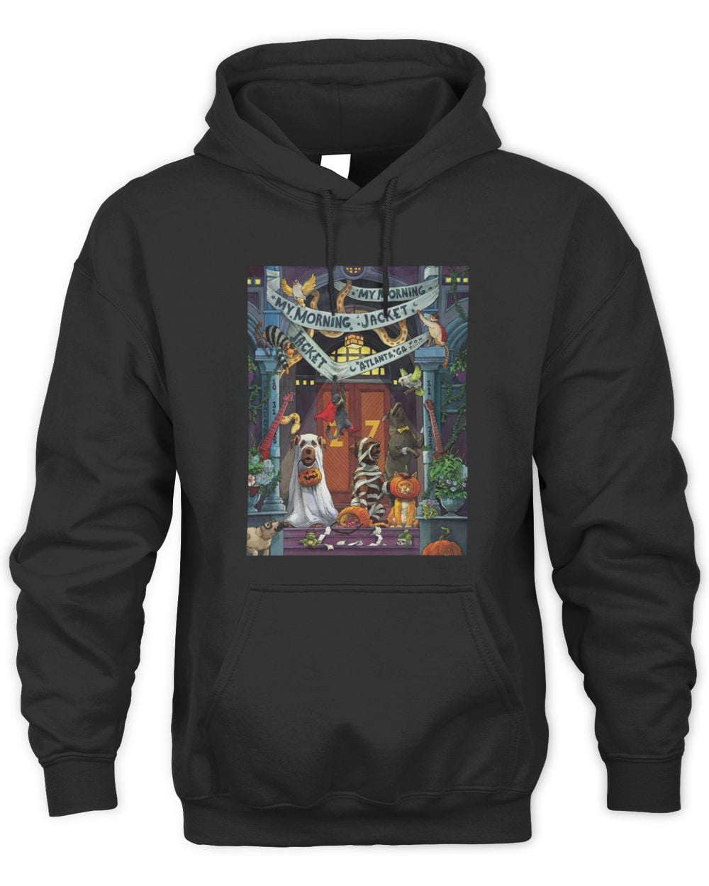 Official My Morning Jacket Atlanta Halloween Poster Hoodie Sweatshirt